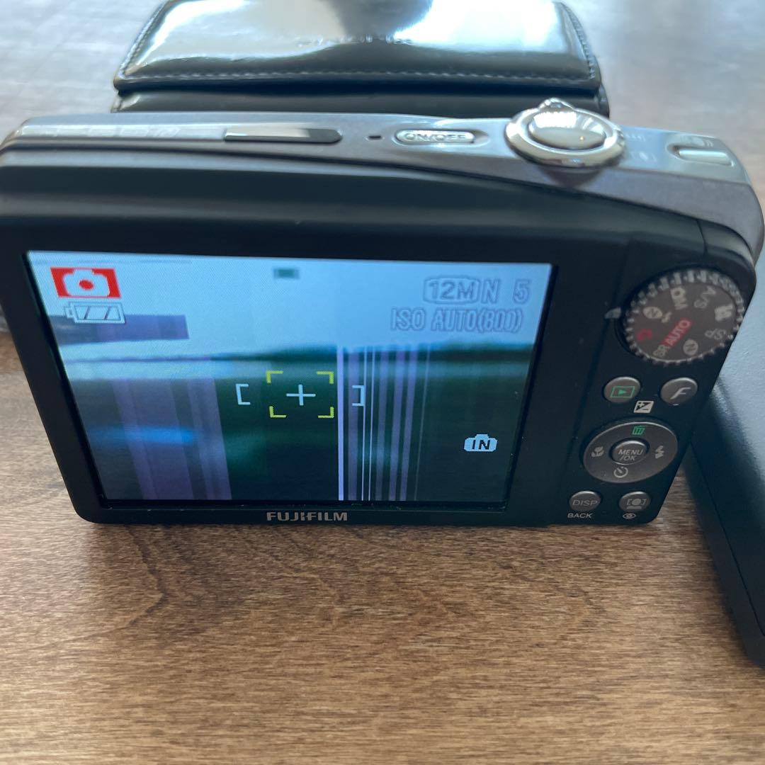 動作品　FUJIFILM FinePix F60fd デジタルカメラ　ブラック