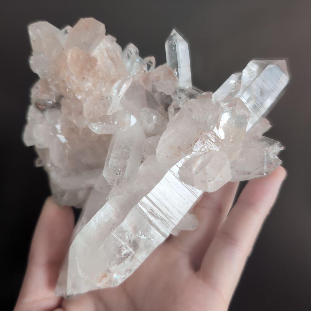 マニカラン産　水晶クラスター　C