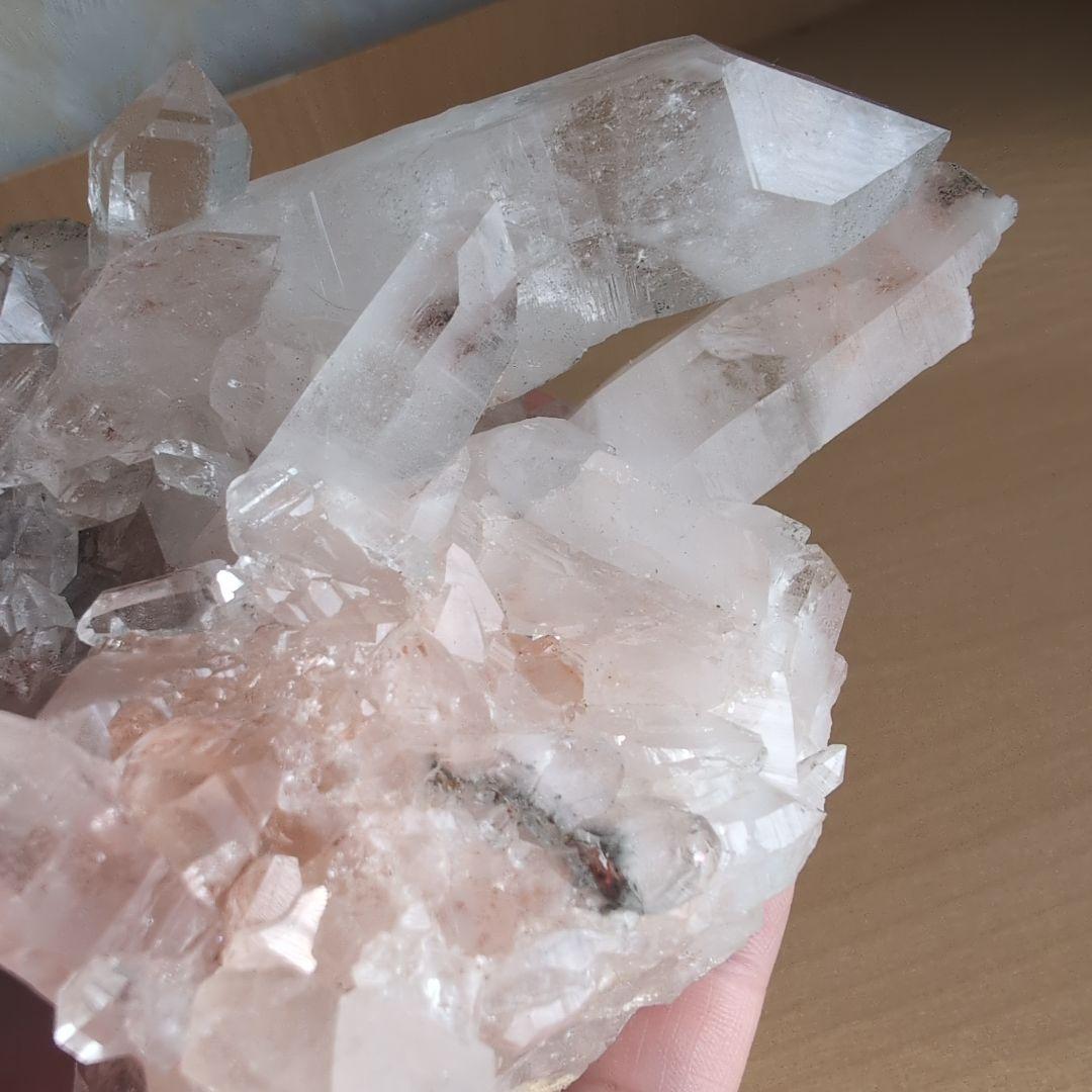 マニカラン産　水晶クラスター　C