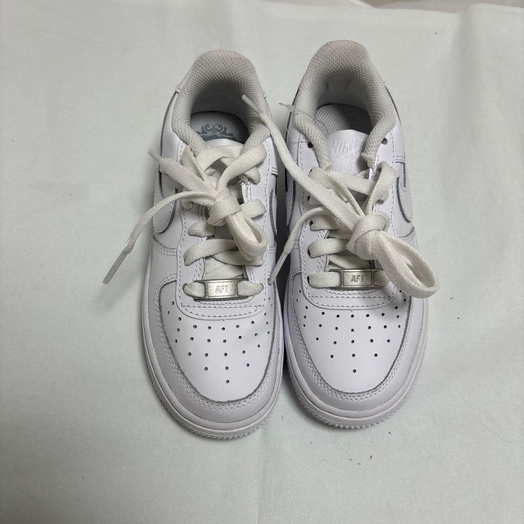 22cm ナイキ エアフォース 1 LE GS FV5951-111 ホワイト