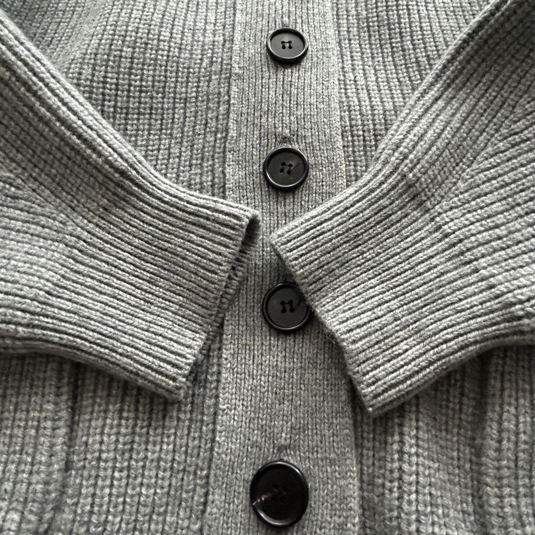 美品レア♡【Cygne】Raymondボリューム袖 ロングカーディガン グレー