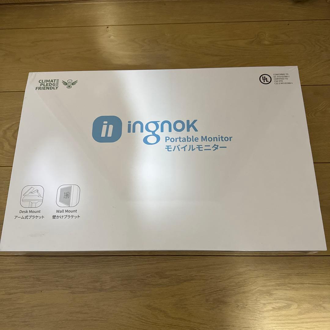 Ingknok 18.5インチポータブルモニターFHDモバイルモニター新品未使用