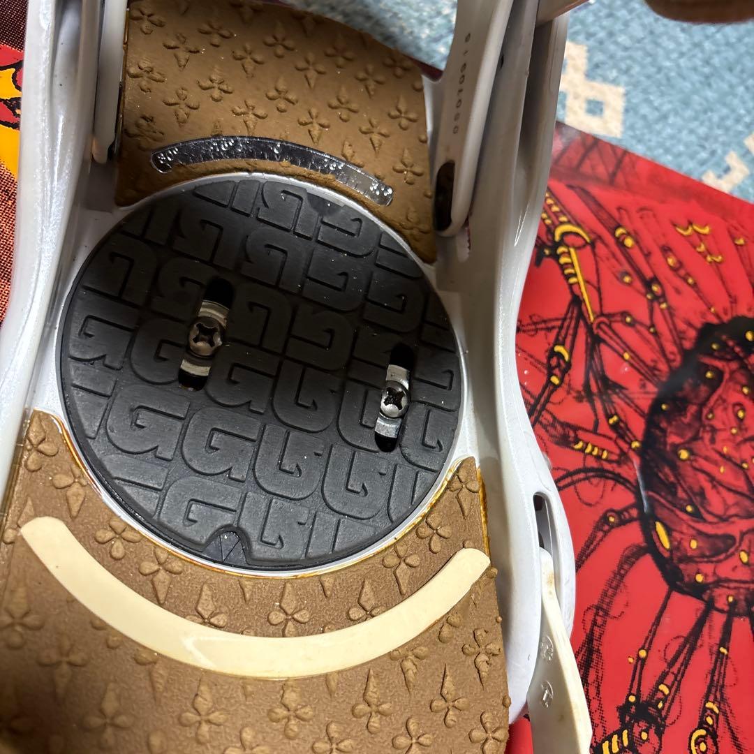 Burton UnInc（アンインク156 バートンバインディング2点セット