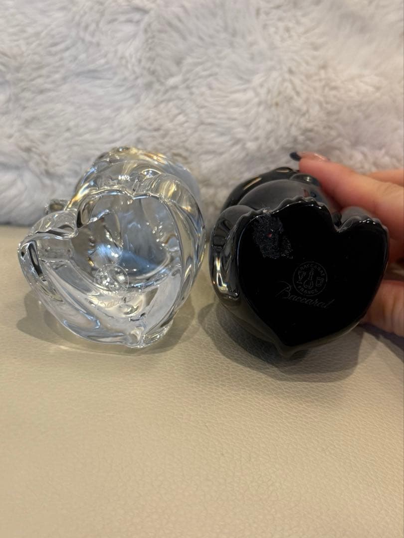 バカラ　招き猫　クリスタル