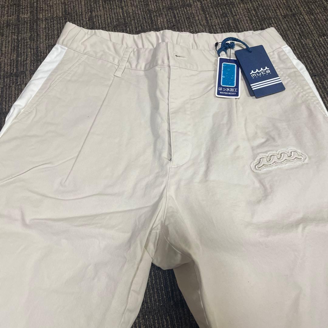 防水カジュアルパンツ ホワイト