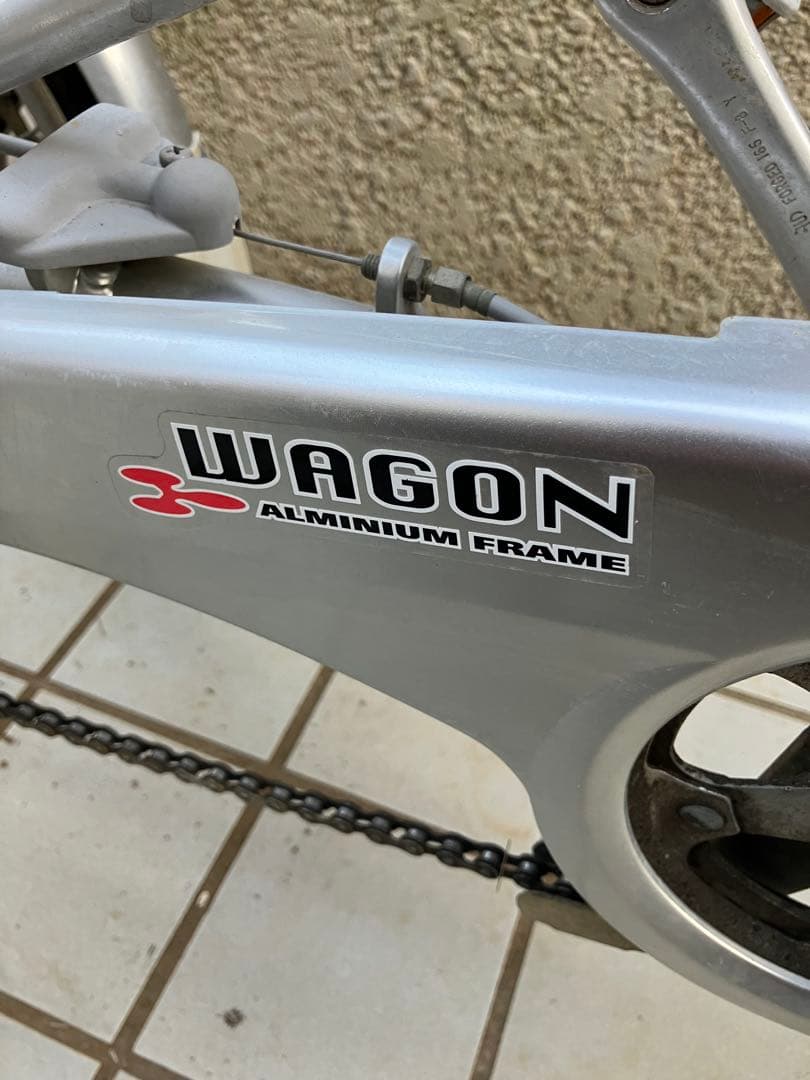 ブリヂストン BRIDGESTONE 三輪　自転車　シルバー　中古