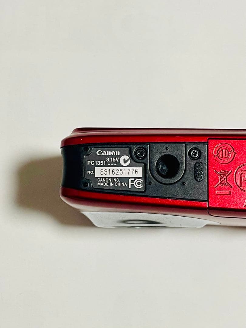 Canon PowerShot A480 レッド　動作未確認