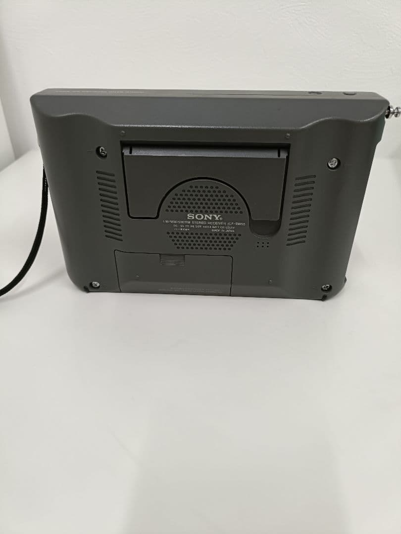 SONY ICF-SW55 高性能ポータブルレシーバー　短波ラジオ　動作確認済み