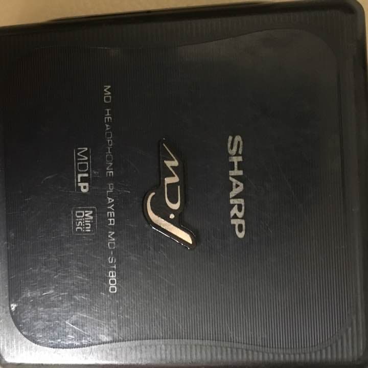 mdプレイヤー MD st800 電池なし