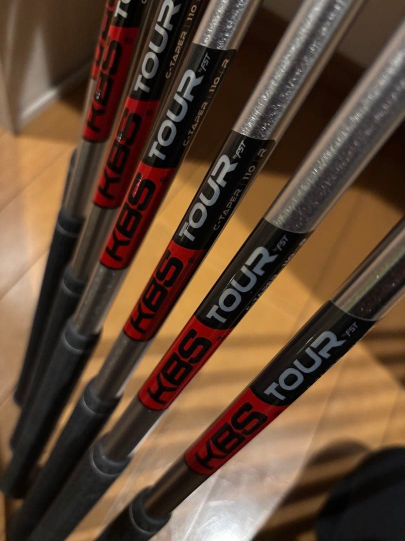 【美品:日本正規品:レアスペック】P7TW 4I〜PW タイガーウッズ