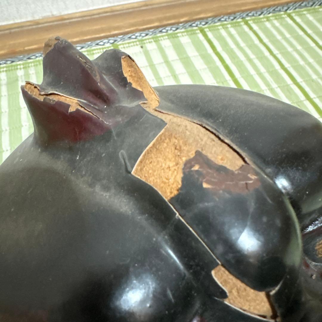 双芸社 乾漆 迦楼羅 カルラ 能面 面 お面 伎楽 神楽 双藝社 般若　烏丸　鬼