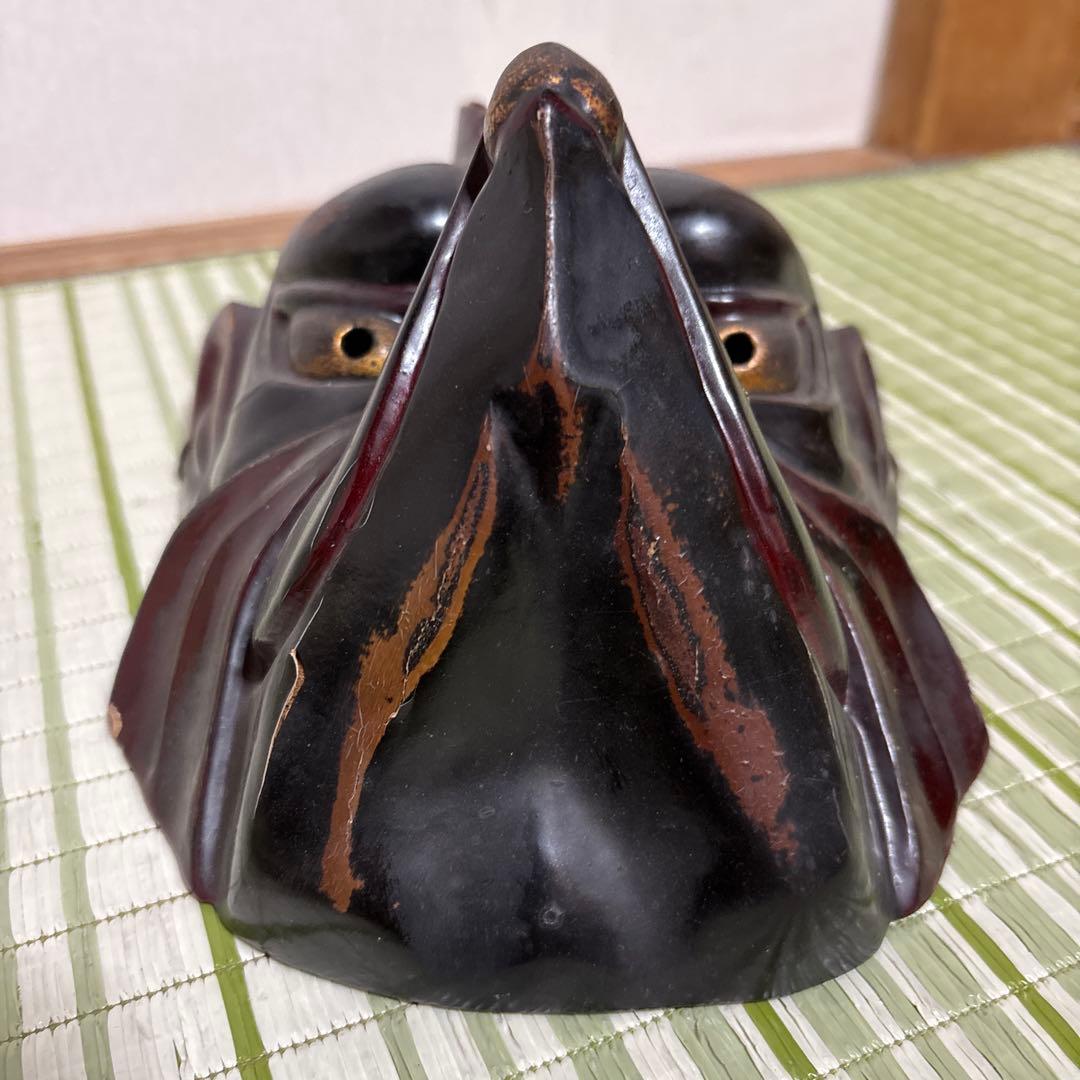 双芸社 乾漆 迦楼羅 カルラ 能面 面 お面 伎楽 神楽 双藝社 般若　烏丸　鬼