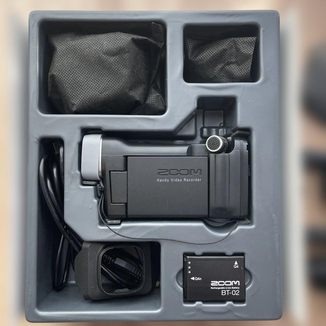ZOOM ハンディビデオカメラレコーダー Q4n