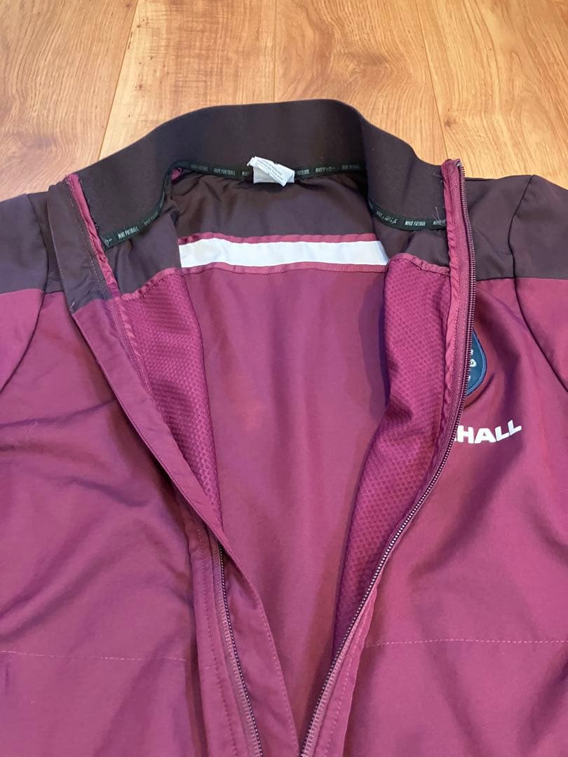 【美品】ナイキ×イングランド代表/トラックジャケット　ドリルトップ M古着