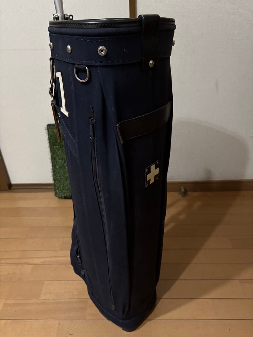 ヨ*～様 訳ありフード無し　超希少カラー木の庄帆布キャディバッグ