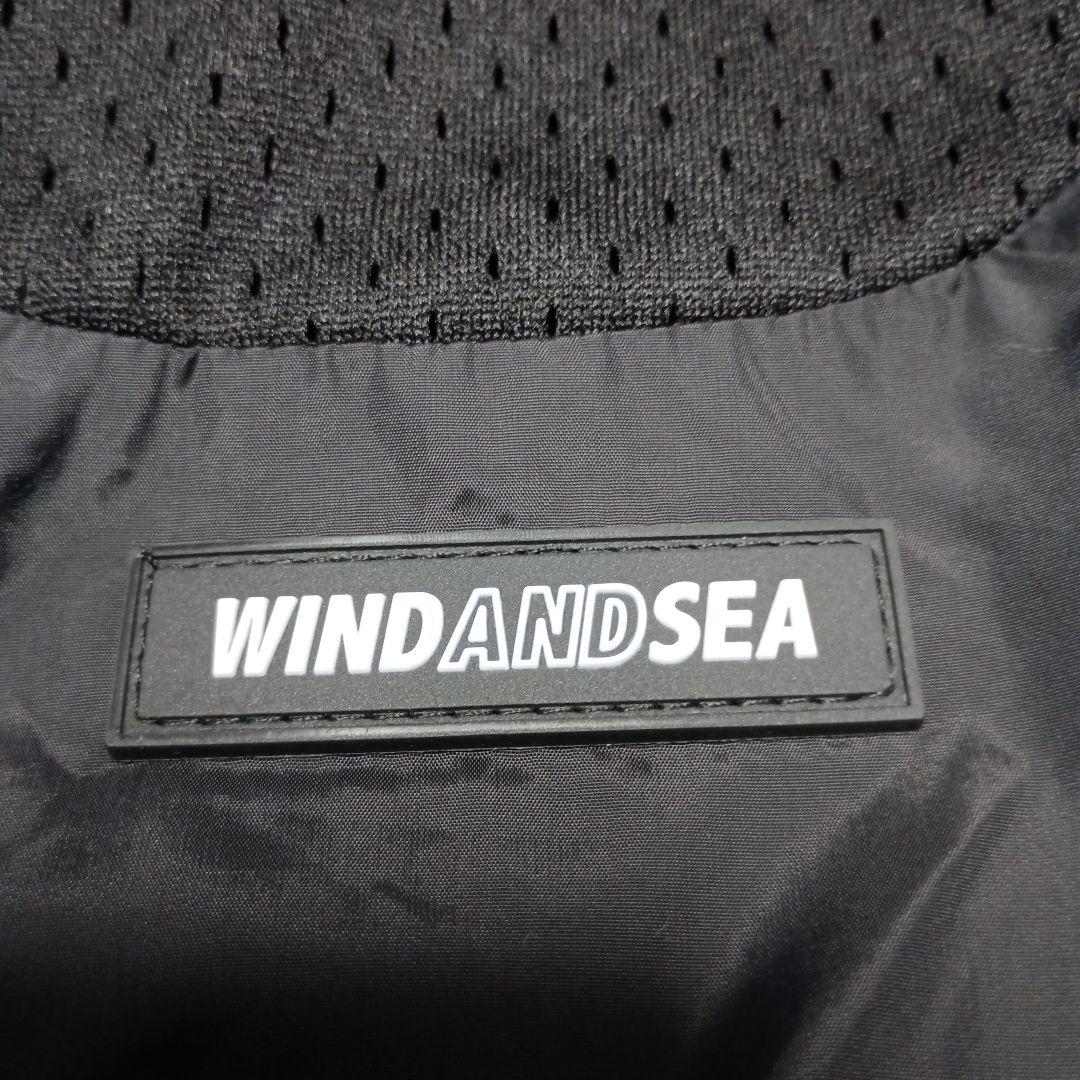 し*ん様 最終値下げ　WINDANDSEA ナイロンジャケット ブラック