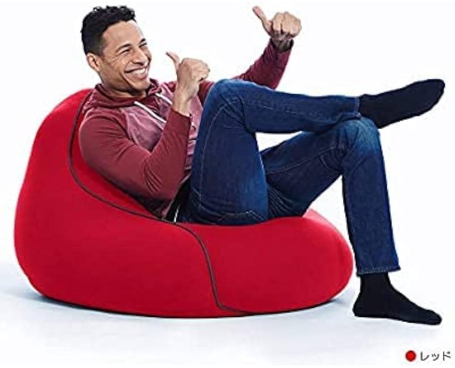 直接引取OK【北九州】 新品未使用 Yogibo ヨギボーラウンジャー レッド