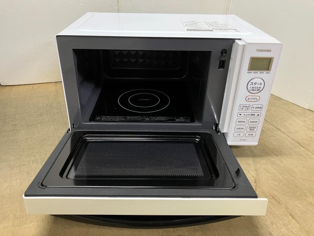 ★美品★東芝　単機能電子レンジ （17L ） ER-WS17(W)　2021年製