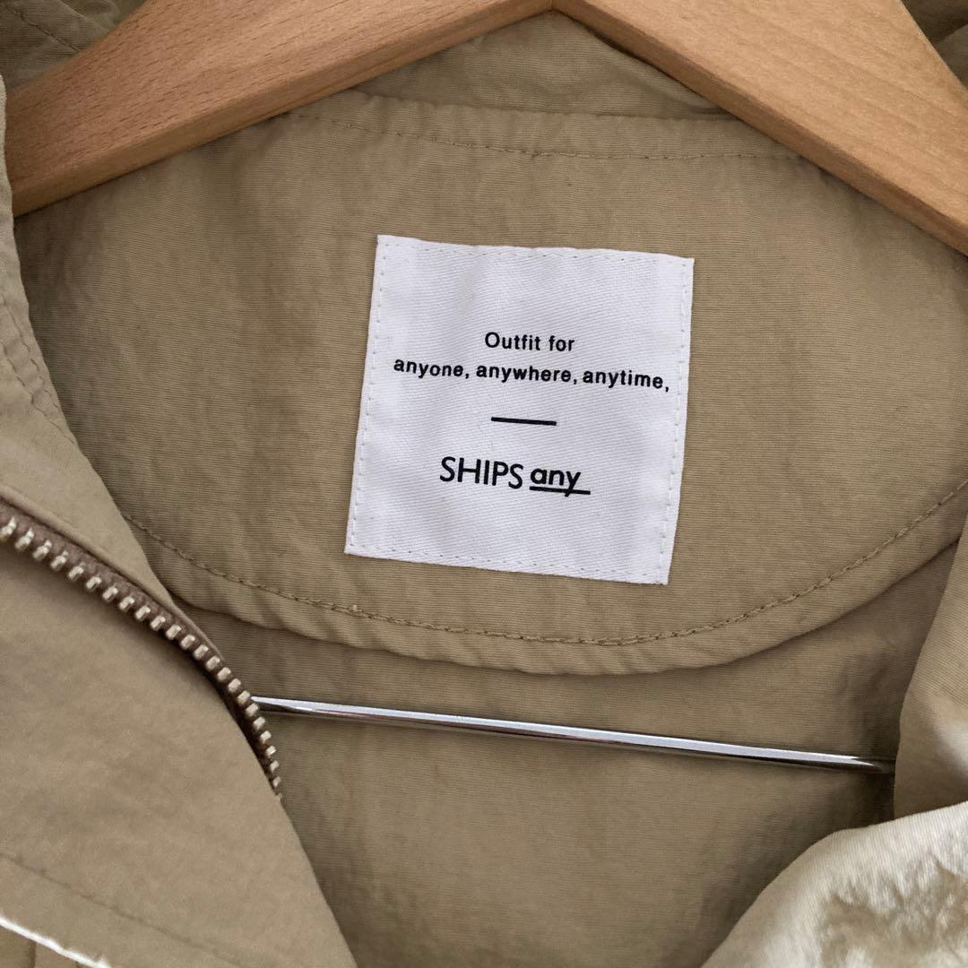 SHIPS any〈洗濯機可能〉オーバー フーディ ブルゾン コート