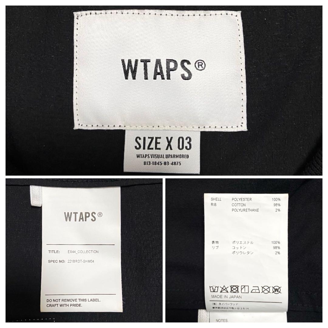 【美品】 WTAPS SMOCK 黒 X03 XL相当 刺繍ロゴ ZORN 窪塚
