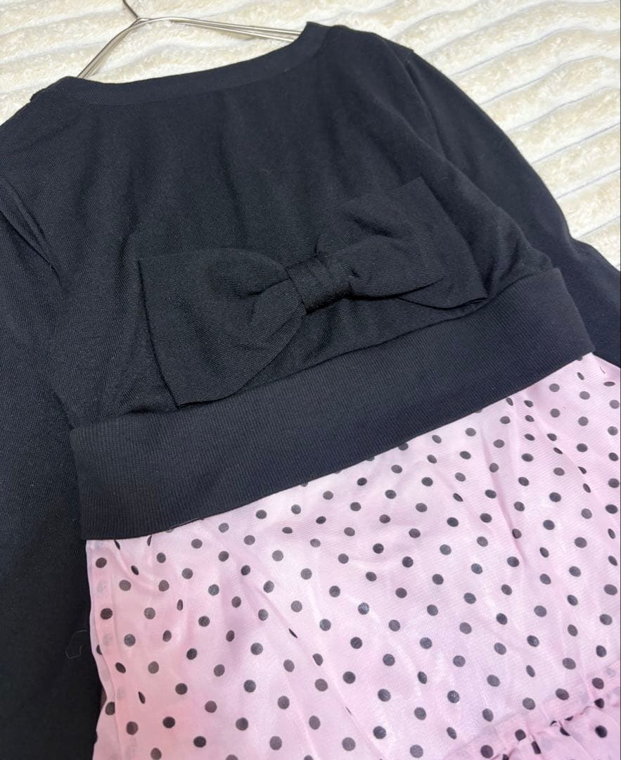 リズリサ姉妹ブランド★トゥララ★LIZLISA★カーディガンレイヤードチュニック