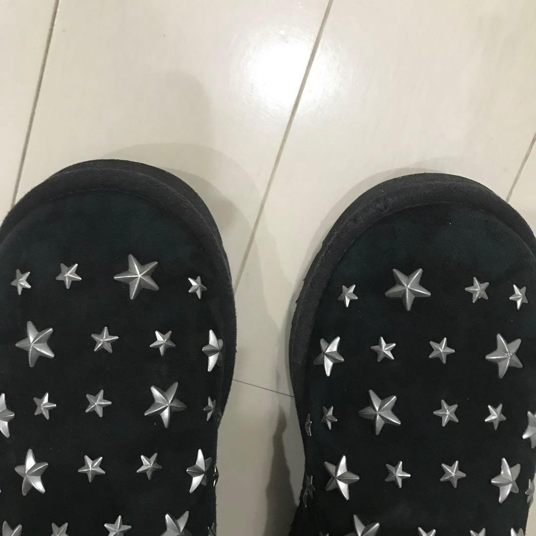 激レア 希少 UGGアグJIMMYCHOOジミーチュウブーツ 本物 真冬 暖か