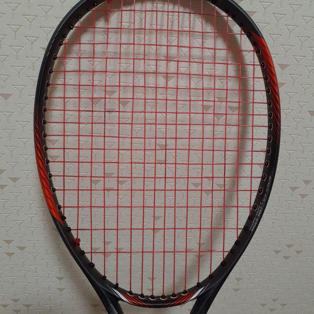 新品　Mizuno ソフトテニスラケット ブラック/レッド