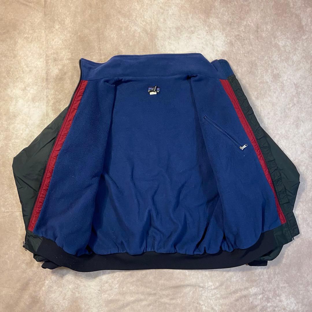 90s Patagonia シェルドシンチラ ブラック/ネイビー USA製