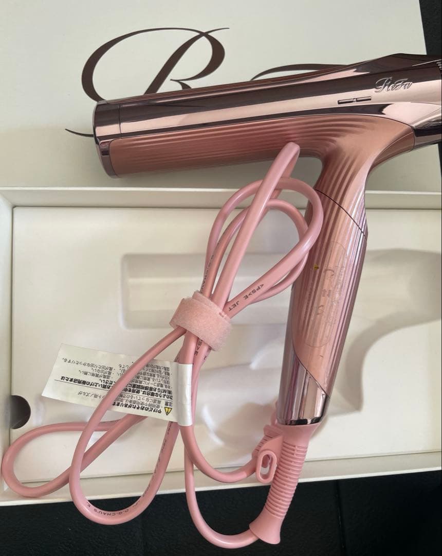 【ジャンク品】ReFa ヘアドライヤー ピンク　RE-AX