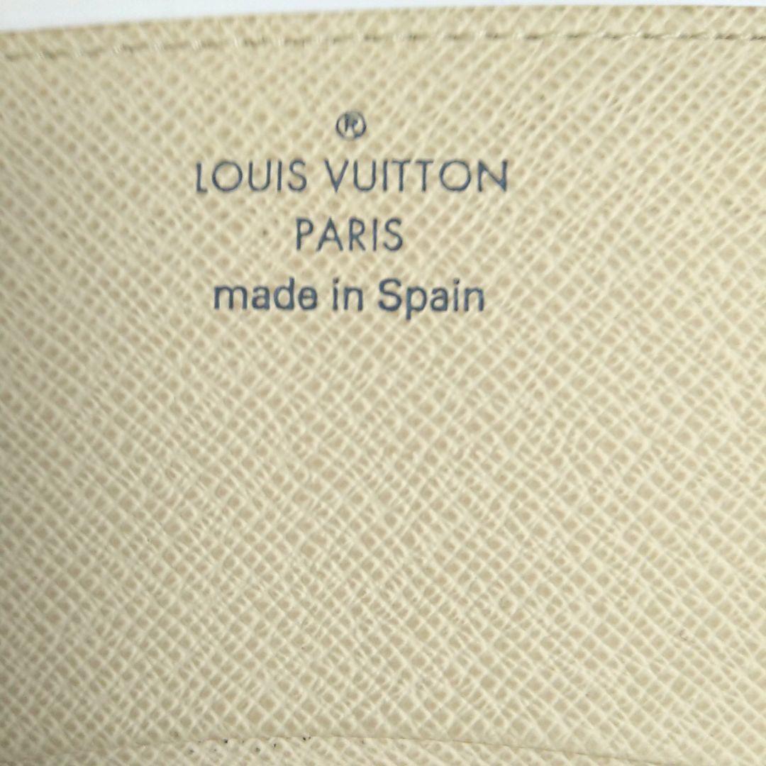 【極美品】ルイヴィトン 名刺入れ アンヴェロップカルト ドゥヴィジット ダミエ