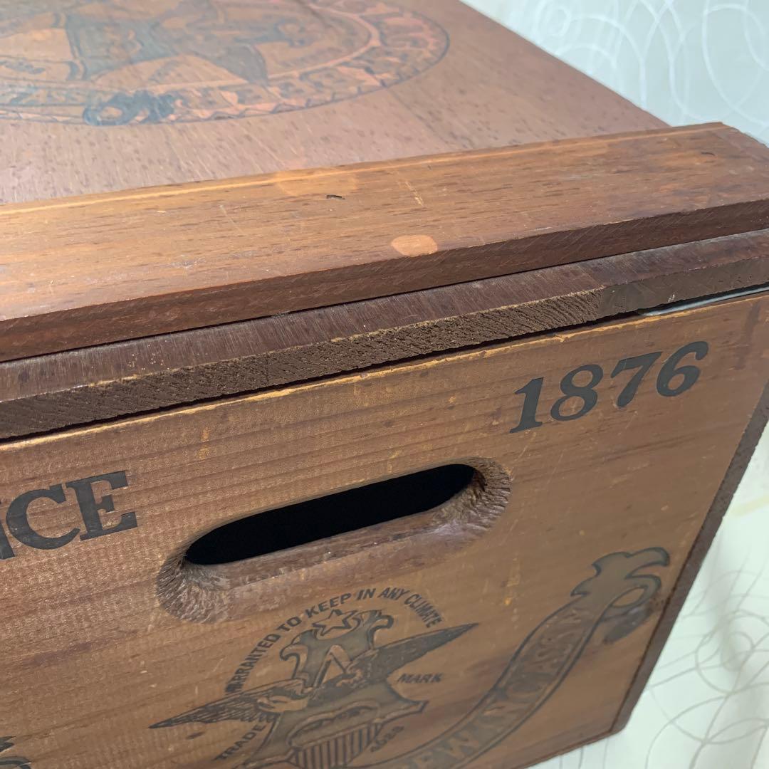 アメリカビールボックス　Anheuser-Busch ビンテージビールケース