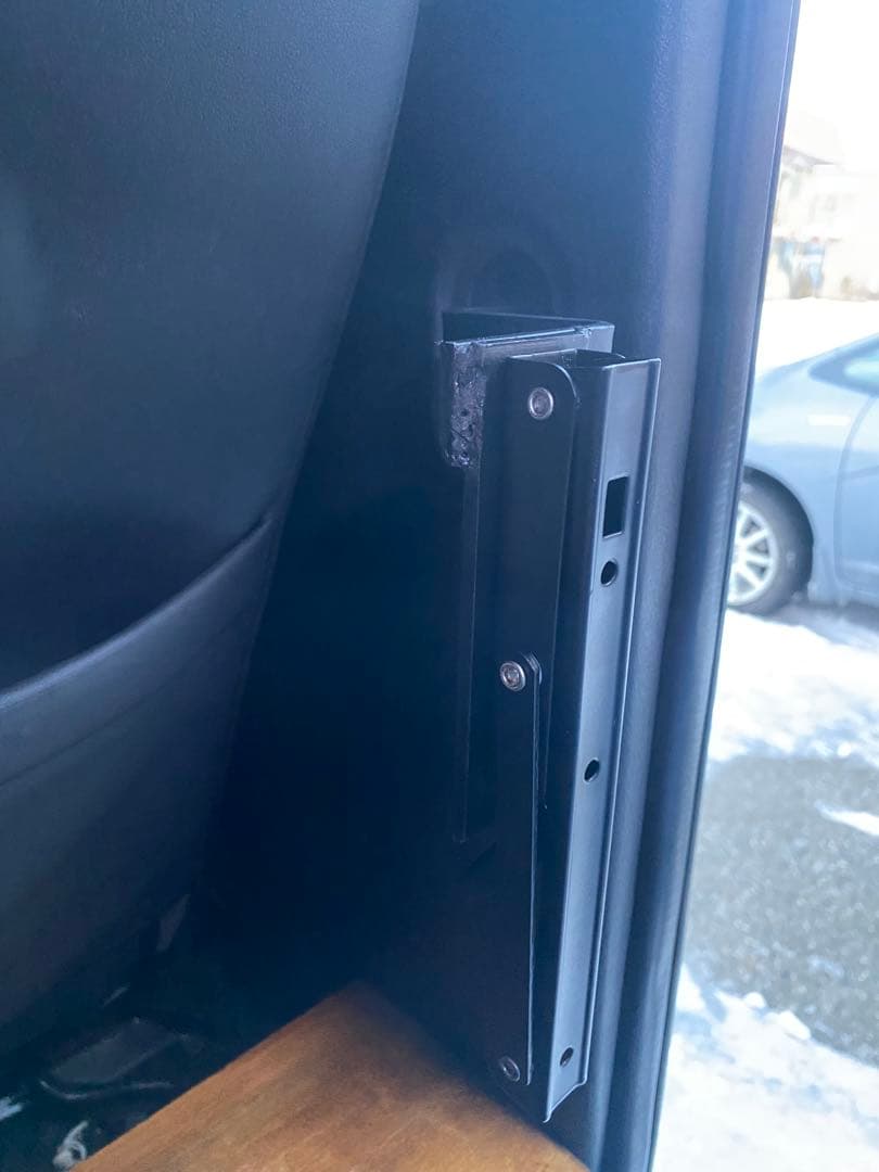 ハイエース　折りたたみテーブル　金具のみ　車中泊　キャンプ