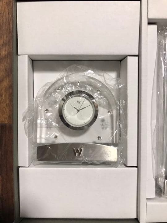  時計 写真立て セット