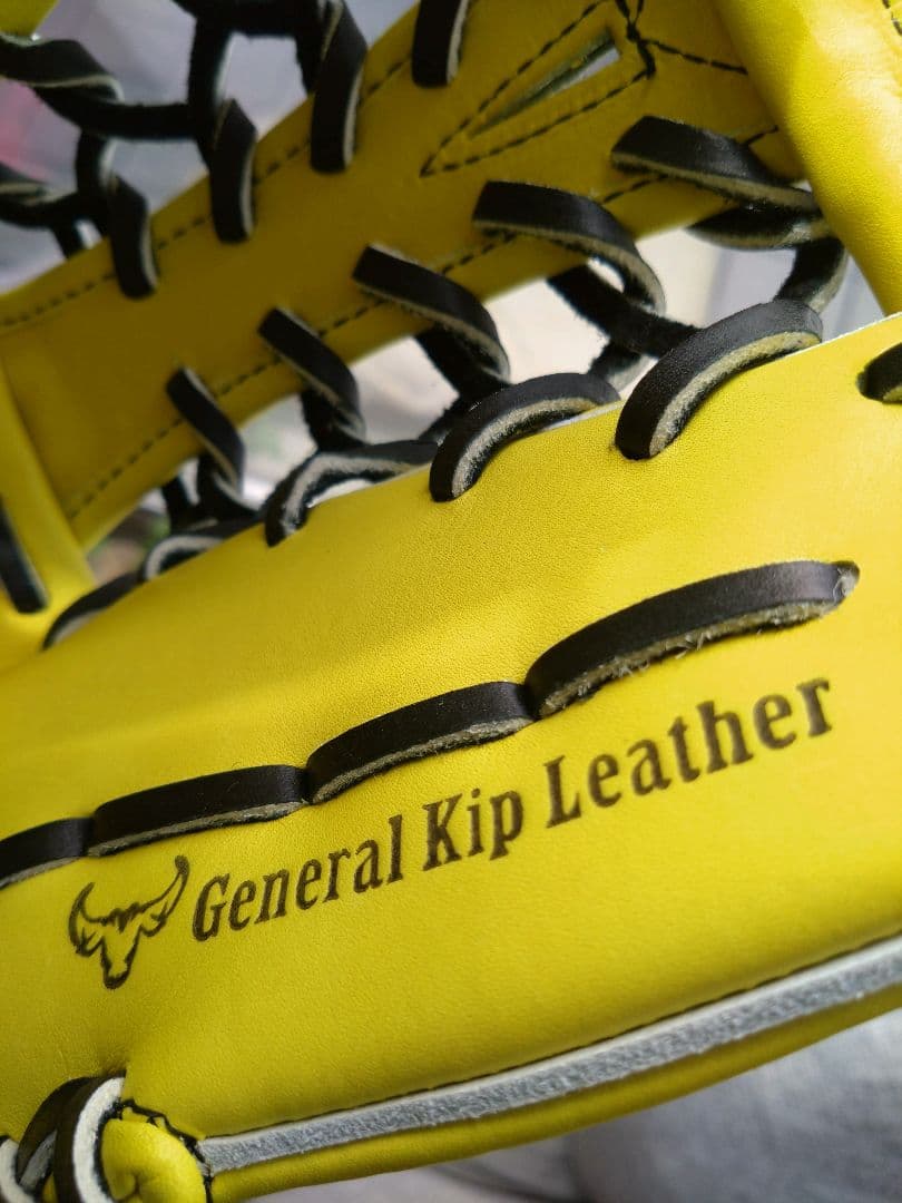 MizunoPro 硬式グラブ ナチュラルライム 外野手AXI型 サイズ18N