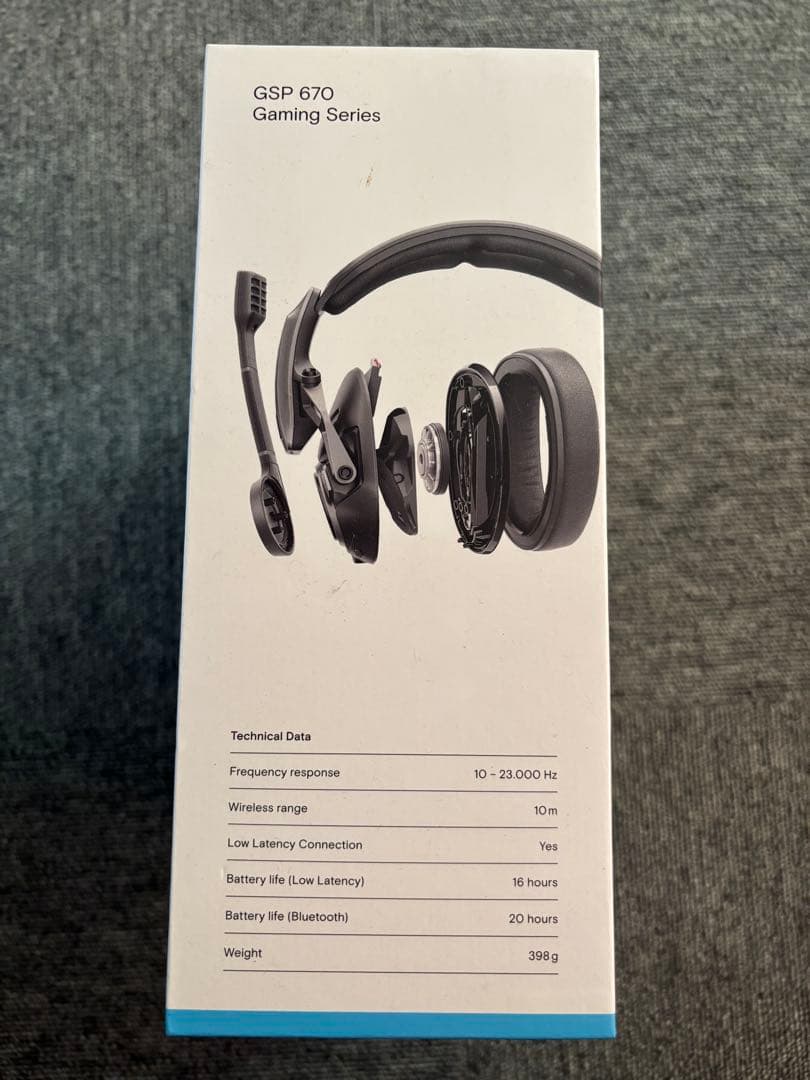 EPOS / SENNHEISER GSP670ワイヤレスゲーミングヘッドセット