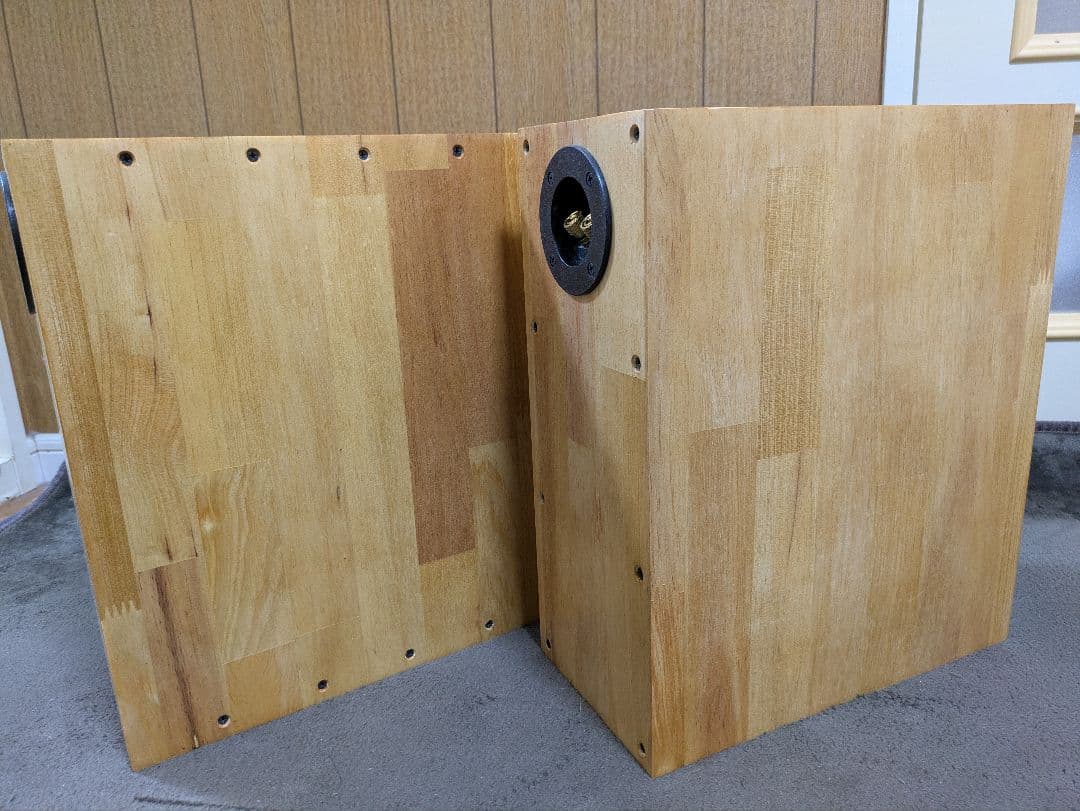 マツモト工芸さん　FOSTEX FE126NV2 搭載バックロードスピーカー自作