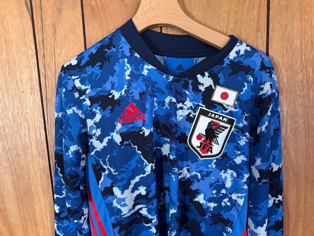 アディダス　日本代表　ホーム　オーセンティックユニフォーム　2020 長袖