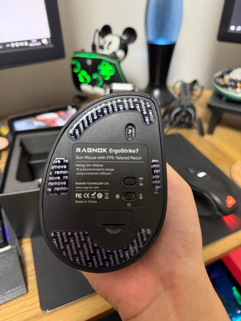 RAGNOK ErgoStrike7 ガン型マウス