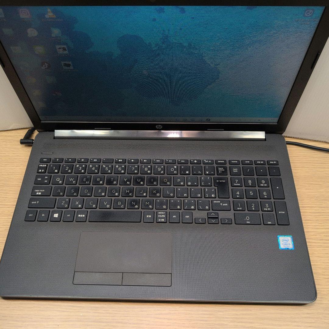 すぐ使えるノートパソコンSSDカメラ付き　　黒いパソコン