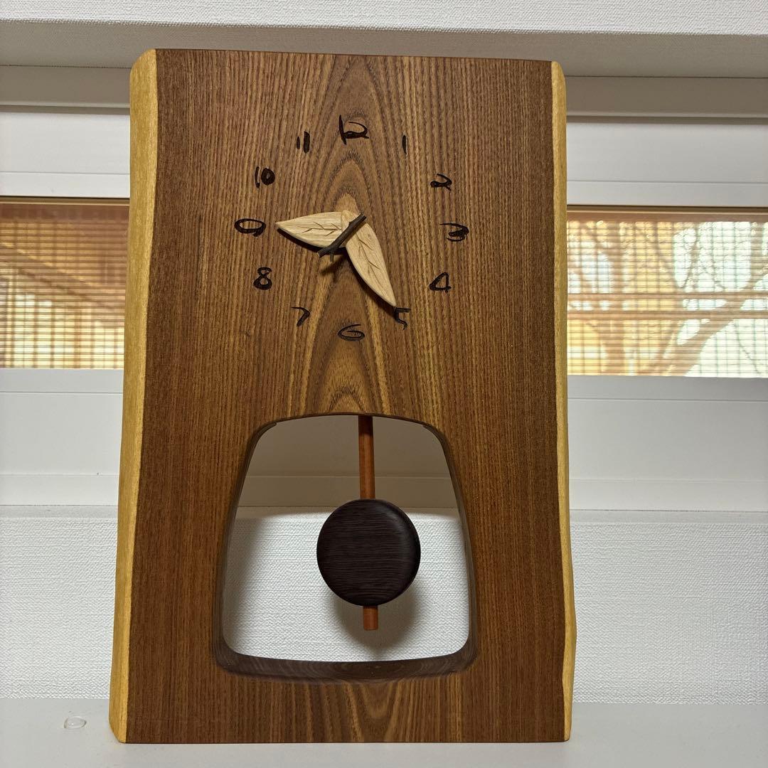 木製振り子時計 ナチュラルウッドスタイル