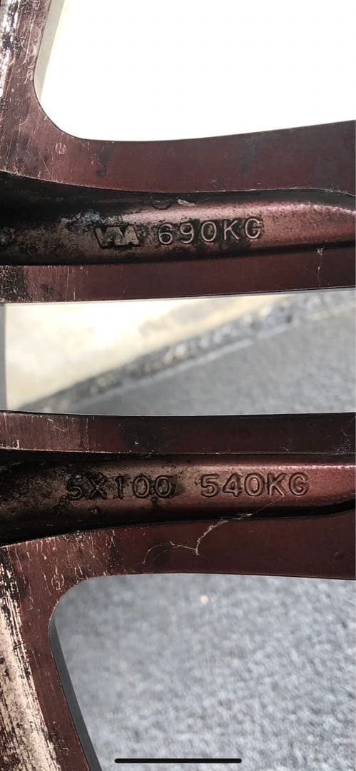 お引き取り　ENKEI AME SHALLEN シャレン ２０インチ