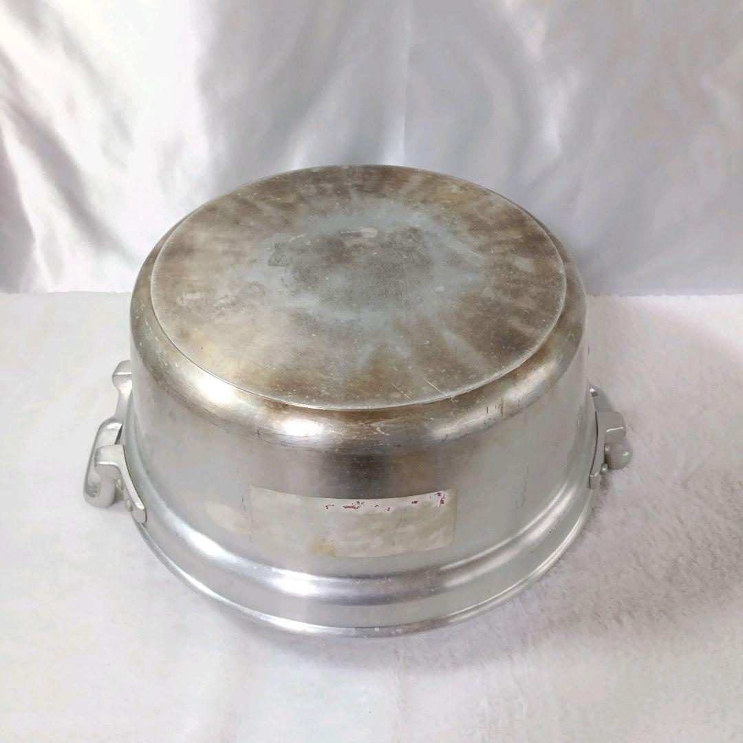 【蔵出し】アルミ鍋 両手鍋 円付鍋 業務用 40cm H16cm 厨房機器