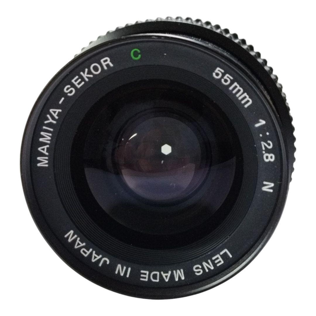 Mamiya 55mm F2.8 MFレンズ 中判カメラ用 希少 単焦点