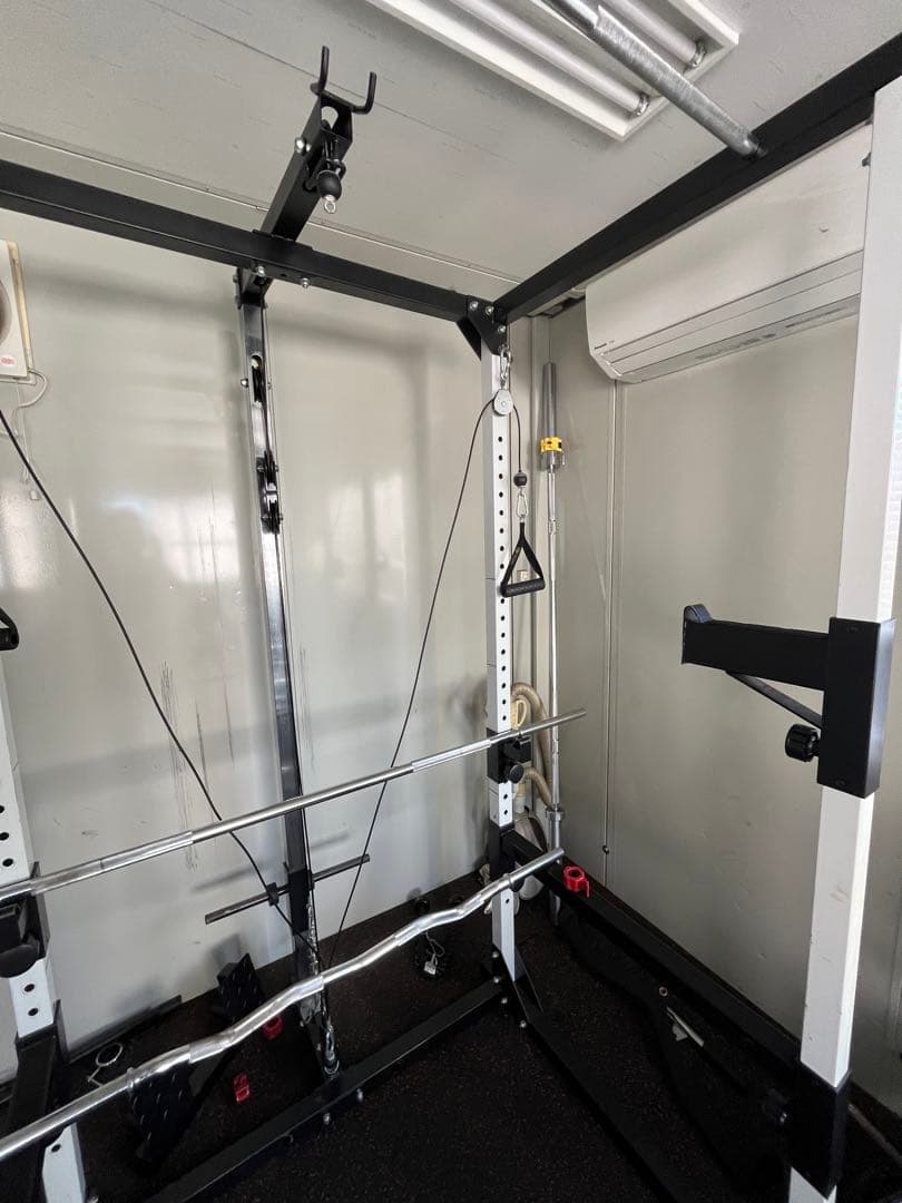 バーベルラック ケーブルシステム付き　アイロテック