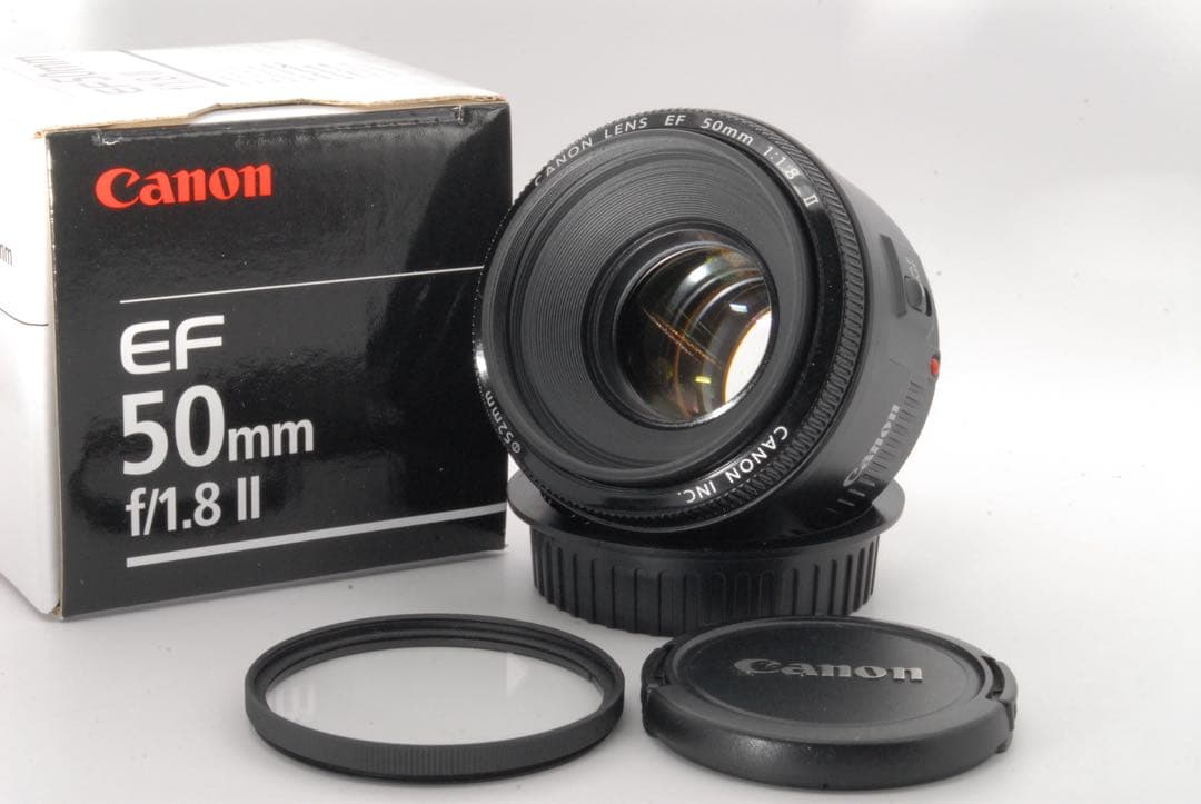 ✨キヤノン純正✨Canon EF 50mm F1.8 Ⅱ 単焦点レンズ 美品