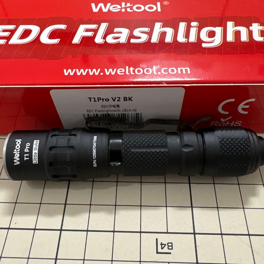 weltool T1Pro V2 BKと電池追加オプションセット