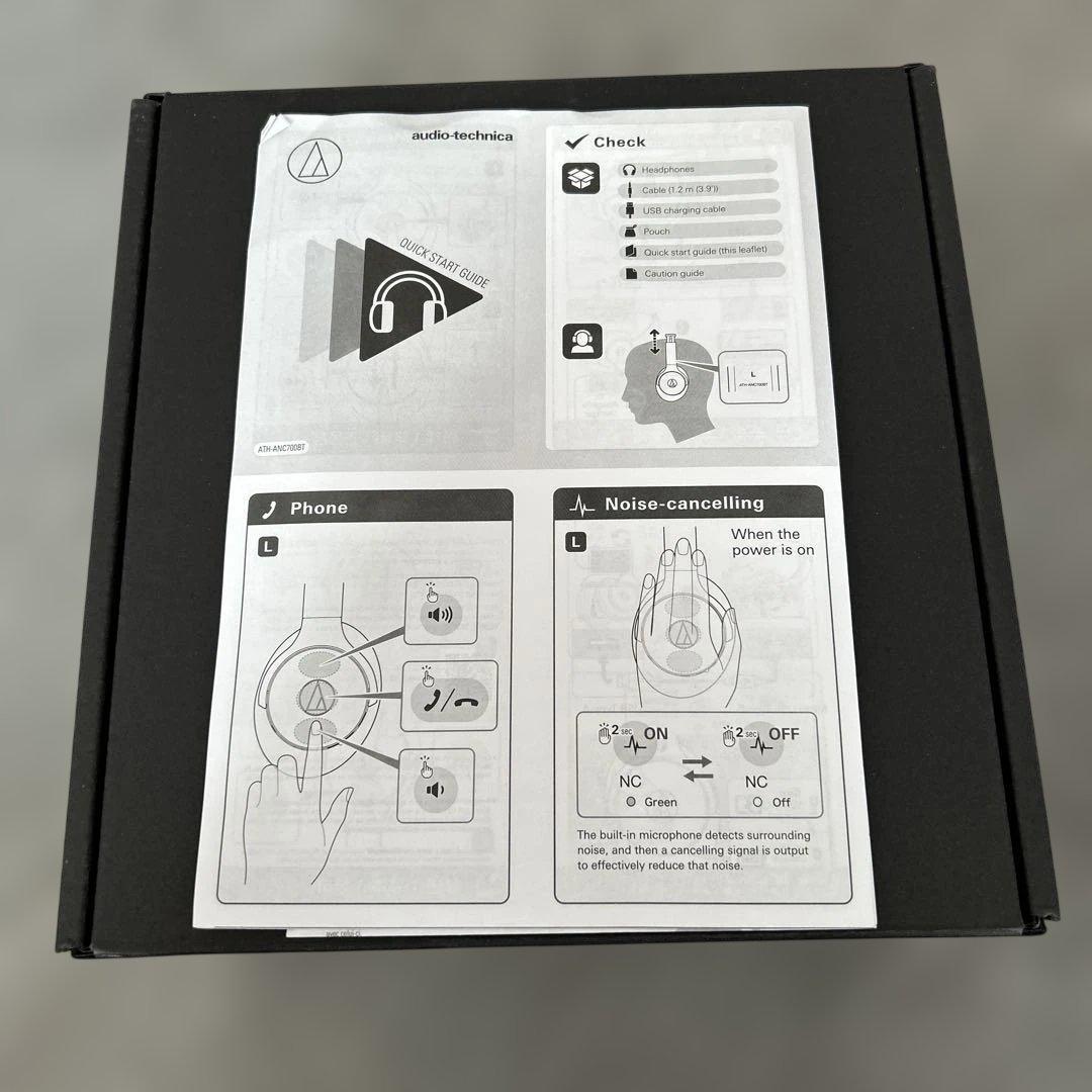 オーディオテクニカ ATH-ANC700BT 海外モデル 完動品