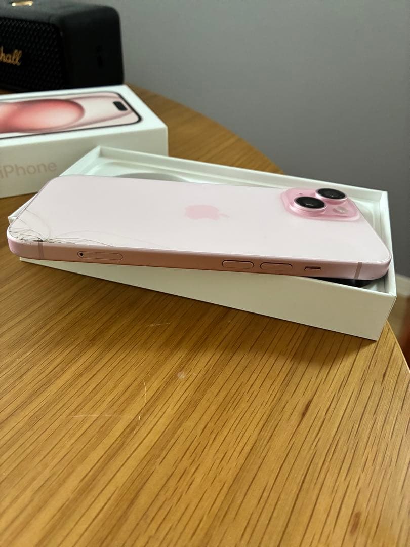 【ジャンク品】Apple iPhone 15 ピンク 本体