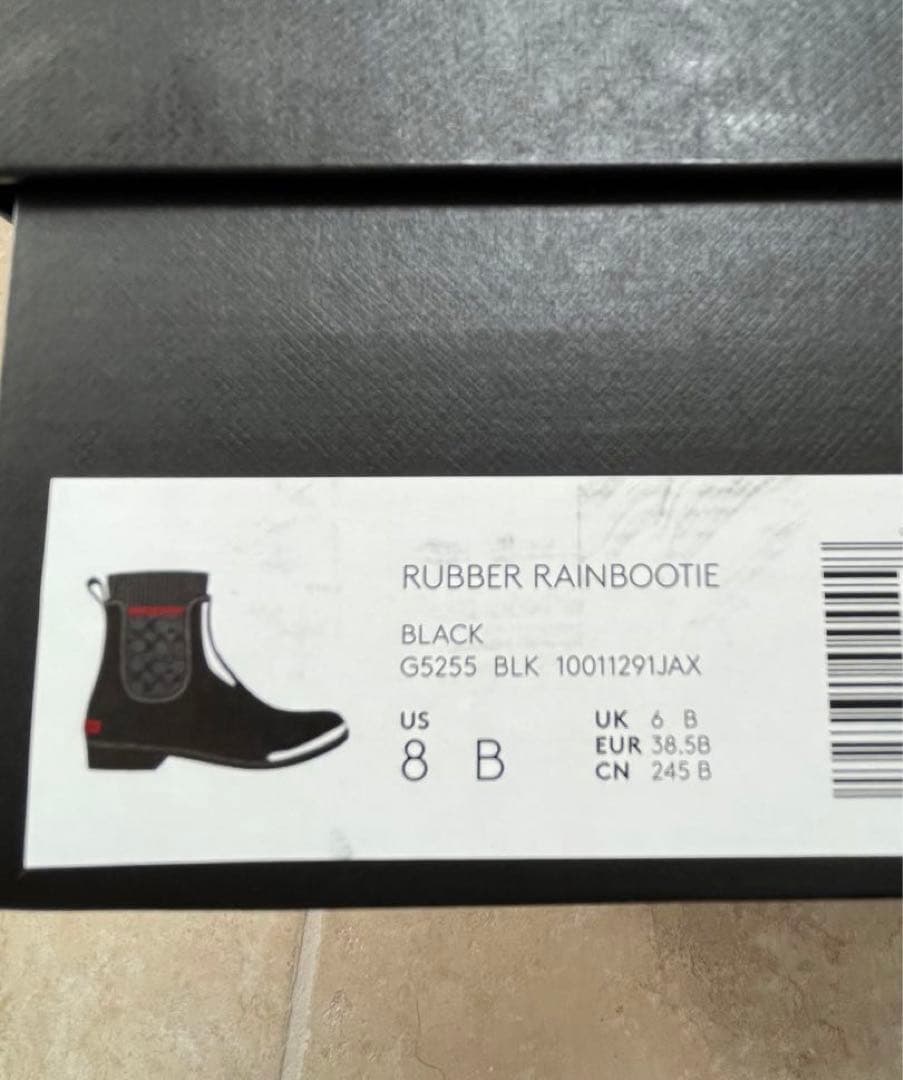 新品 COACH コーチ レインブーツ 24-24.5cm