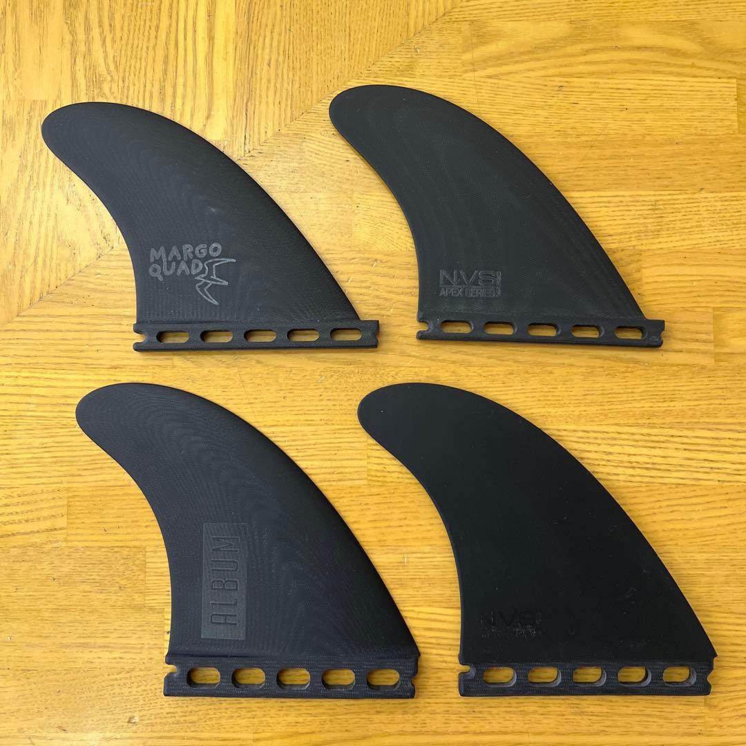サーフィン・ボディボード NVS APEX SERIES ALBUM Margo Quad 4Fin